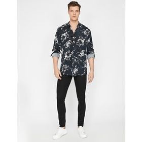 Koton Erkek Siyah Justin Super Skinny Fit Jean Pantolon 1YAM43507MD