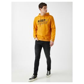 Koton Erkek Siyah Justin Super Skinny Fit Jean Pantolon 1YAM43507MD