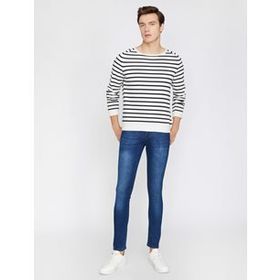 Koton Erkek Siyah Justin Super Skinny Fit Jean Pantolon 1YAM43507MD