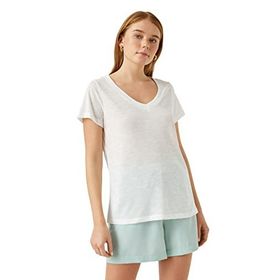 Koton Kadın V Yaka Kısa Kollu Basic T-shirt