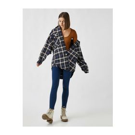 Koton Kadın Yüksek Bel Cepli Kot Pantolon Skinny Jean