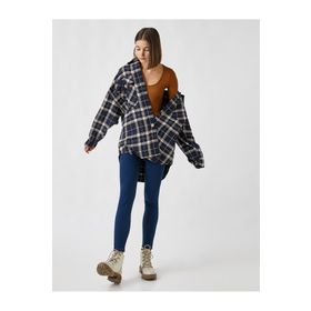 Koton Kadın Yüksek Bel Cepli Kot Pantolon Skinny Jean