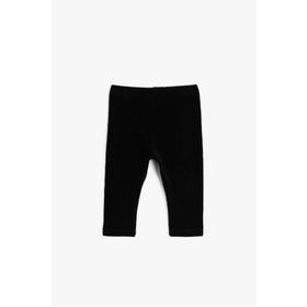 Koton Kids 1KMG49060OK Siyah Kız Bebek Tayt