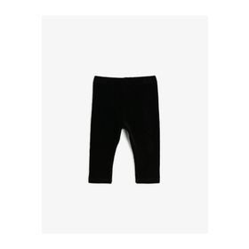 Koton Kids 1KMG49060OK Siyah Kız Bebek Tayt