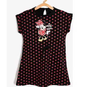 Koton Kids 9KKG87661AK Siyah Kız Çocuk Minnie by Koton Elbise