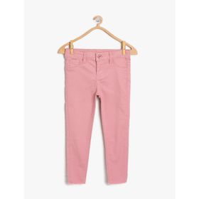 Koton Kids 9KMB48982OW Yeşil Bağlama Detaylı Erkek Çocuk Pantolon