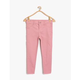 Koton Kids 9KMB48982OW Yeşil Bağlama Detaylı Erkek Çocuk Pantolon