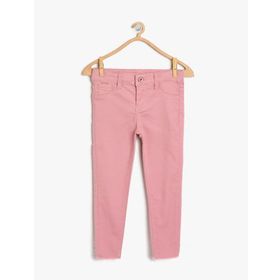 Koton Kids 9KMB48982OW Yeşil Bağlama Detaylı Erkek Çocuk Pantolon