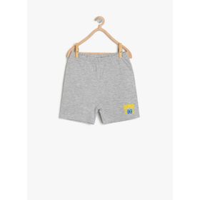 Koton Kids 9YMB48618ZK01A Erkek Çocuk Desenli Şort