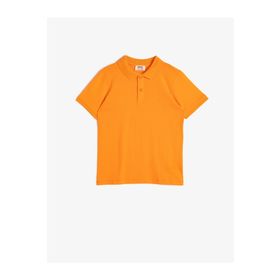 Koton Kids Erkek Çocuk Polo Yaka Pamuklu Dügmeli Kisa Kollu Tisört 0YKB16554TK