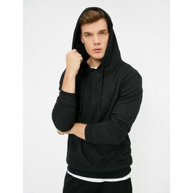 Koton Kids Koton Erkek Çocuk Batman Lisanslı Baskılı Kapüşonlu Gri Sweatshirt 1kkb16124tk 1KKB16124TK