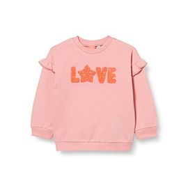Koton Kız Bebek Love Baskılı Fırfırlı Sweatshirt