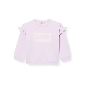 Koton Kız Bebek Love Baskılı Fırfırlı Sweatshirt