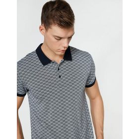 Koton Lacivert 8YAM14160OK Erkek T-Shirt