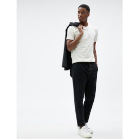 Koton Loose Fit Jean Steve Jean Siyah Erkek Kot Pantolon