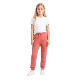 Koton Pembe Kız Çocuk Jogger Eşofman Altı