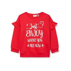Koton Slogan Baskılı Rainbows Kız Çocuk Sweatshirt