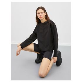 Koton SWEATSHIRT Kadın Sweatshirt Siyah