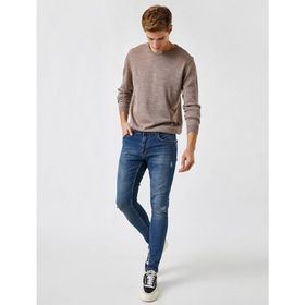 Koton TYC00318448280 Brad Jean Slim Fit Erkek Kot Pantolon