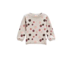 Koton Uzun Kollu Baskılı Bisiklet Yaka Kız Bebek Sweatshirt