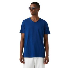 Koton V Yaka Erkek Basic T-Shirt