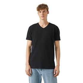 Koton V Yaka Erkek Basic T-Shirt