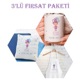 Kova Burcu Porselen Kupa Bardak