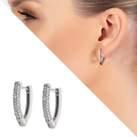 Kovan Starlight Diamond Pırlanta Montür Zarif Tasarım 925 Ayar Gümüş Kadın Tria Yüzük - Beyaz