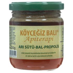 Köyceğiz 250 g Arı Sütü Bal Propolis Karışımı Cam Kavanoz