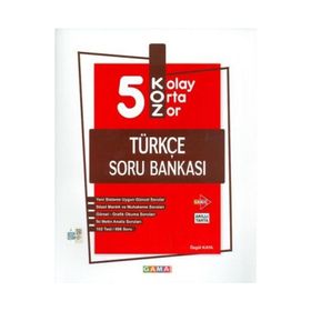 KOZ 5 Türkçe Soru Bankası-Gama Yayınları
