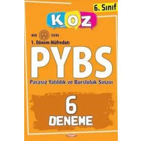 KOZ 6. Sınıf PYBS 6 Deneme Kurmay Yayınları