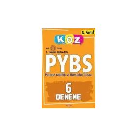 KOZ 6. Sınıf PYBS 6 Deneme Kurmay Yayınları