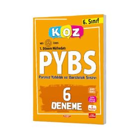 KOZ 6. Sınıf PYBS 6 Deneme Kurmay Yayınları