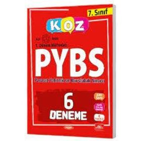 KOZ 7. Sınıf PYBS 6 Deneme Kurmay Yayınları