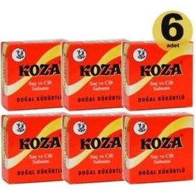 Koza 100x6 gr Kükürtlü Saç ve Cilt İçin Doğal Sabun