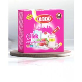 Koza 50'li Tek İçimlik Çilek Aromalı Toz İçecek