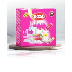Koza 50'li Tek İçimlik Çilek Aromalı Toz İçecek