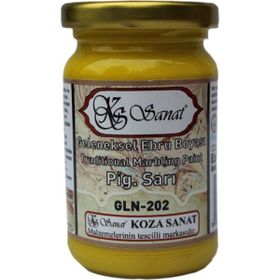 Koza GLN-202 Pigment Sarı Ebru Boyası