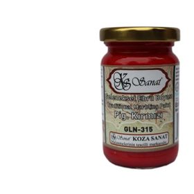 Koza GLN-315 Pigment Kırmızı Ebru Boyası