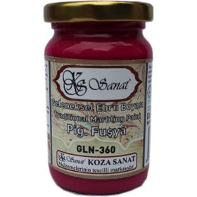 Koza GLN-360 Pigment Fuşya Ebru Boyası