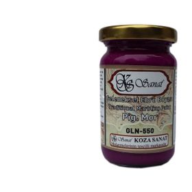 Koza GLN-550 Pigment Mor Ebru Boyası