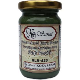 Koza GLN-620 Pigment Sap Yeşili Ebru Boyası