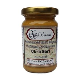Koza GLN209 Okra Sarı Ebru Boyası