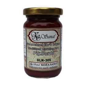 Koza GLN305 Pigment Bordo Ebru Boyası