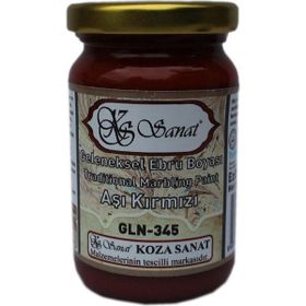 Koza GLN345 Aşı Kırmızı Ebru Boyası