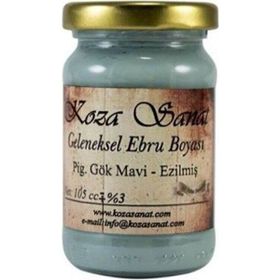 Koza GLN490 Pigment Gök Mavi Ebru Boyası