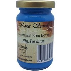 Koza GLN520 Pigment Turkuaz Ebru Boyası
