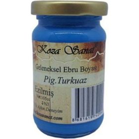 Koza GLN520 Pigment Turkuaz Ebru Boyası