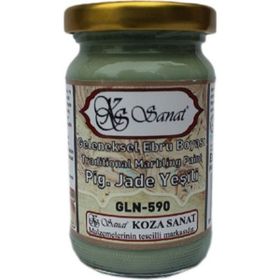 Koza GLN590 Pigment Jade Yeşil Ebru Boyası