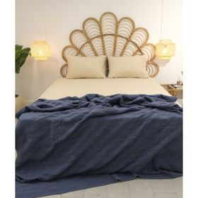 Koza Home 15015 200x220 cm Plaid Indigo Çift Kişilik Battaniye